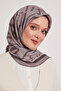 Women's Geometric Striped Pattern Viscose Floss Scarf - 3
