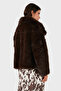 Oversized Wide Collar Soft Textured Fur Fur 68912364942P98 - 3
