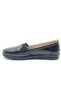 Berfilla Dr.Tavsiyeli 100% Leather Mother's Women's Ballerina Shoes BLACK - 3