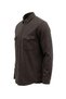 Winter Plus Size Double Pocket Lycra Knitted Shirt - 3