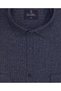 Winter Plus Size Double Pocket Lycra Knitted Shirt - 2