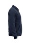 Winter Plus Size 3-Thread Half Zipper Kangaroo Pocket Sweatshirt (Loose Fit) - 2