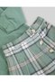 Girl's 4-5-6-7-8 Year Old Ruffled Blouse and Shorts Skirt Stylish Children's Set L Festive Girl's Set - 6