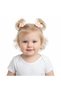 Floral Girl's Elastic Buckle Set of 2 Standard Pink - 4