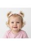 Floral Girl's Elastic Buckle Set of 2 Standard Pink - 3
