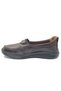 Alfalotti 401 Genuine Leather Orthopedic Women's Casual Shoes Brown - 5