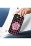 Xiaomi Mi 13 Lite Compatible Flexible Black Silicone Shock Absorbing Phone Case Simple Pattern - 5