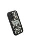 Xiaomi Redmi 13C Compatible Flexible Black Silicone Shock Absorbing Phone Case Retro Pattern - 3