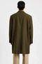 Men's Oversized Fit Mock Neck Low Sleeve Coat Functional Durable Quality Comfortable Aesthetic - 6