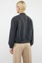 Women's Judge Collar Standard Sleeve Cashmere Bomber Jacket Functional Durable Quality Comfortable Stylish - 3