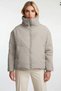 Women's Mock Neck Low Arm Zippered Quilted Coat Functional Durable Quality Comfortable Stylish - 5