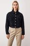 Women's Straight Collar Standard Sleeve 100% Cotton Denim Jacket Functional Durable Quality Comfortable - 5