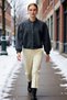 Women's Judge Collar Standard Sleeve Cashmere Bomber Jacket Functional Durable Quality Comfortable Stylish - 5