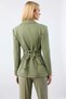 Women's Jacket Collar Long Sleeve Standard Fit Plain Woven Blazer Functional Durable Quality Stylish - 6