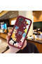 Xiaomi Redmi Note 11S Compatible Flexible Silicone Protection Claret Red Color Cartoon Case - 3