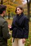 Women Shawl Collar Long Sleeve Solid Pattern Coat Functional Durable Quality Comfortable Aesthetic Stylish - 3
