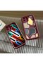 Xiaomi Mi 13 Lite Compatible Silicone Material Shockproof Simple Burgundy Color Case - 8