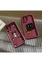 Xiaomi Mi 13 Lite Compatible Flexible Fashion Protection Burgundy Silicone Trendy Case - 8