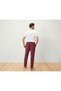 Men's Casual Pants, Red Checkered - 2
