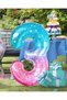 3 Years Old 40-Inch Giant Rainbow Starry Sky Number Mermaid Theme Birthday Party Decoration - 3