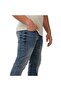 Men's Skinny Taper Stretch Denim Jeans Low Rise - 3