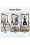 Foldable Pull Up Power Tower Dip Station, Multifunction Strength Training Equipment - 7