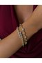 Women's Gold Sparkling Drop Stone Bracelet for Daily & Special Occasion Use - 2