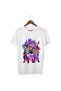 Huntrix Girls' T-Shirt - Rumi Mira Zoey Printed Anime Style White T-Shirt - 2