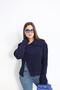 Madanno Collar Zippered Sweater - 2