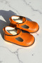 Genuine Leather Velcro Orthopedic İlkadım Shoes Tan Cv-481 - 3