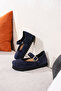 Ottawa Genuine Leather Cork Sole Orthopedic Women's High Eva Ballerinas - 3