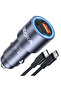 Dual-Port Dominance for the Road 38W car charger with PD 20W + QC3.0 18W ports.