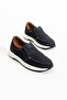 Mosko Genuine Leather Black Nubuck Men's Shoes 80811-m - 3