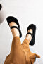 Ottawa Genuine Leather Cork Sole Orthopedic Women's High Eva Ballerinas - 4