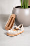Ottawa Genuine Leather Cork Sole Orthopedic Women's High Eva Ballerinas