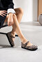Ottawa Genuine Leather Cork Sole Orthopedic Women's High Eva Ballerinas - 3