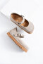 Ottawa Genuine Leather Cork Sole Orthopedic Women's High Eva Ballerinas - 5