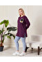 Women's Plum Flower Patterned Tunic - 4