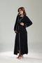 Women's Piped Long Sleeve 2-Piece Robe Nightgown Set - 8