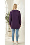 Women's Plum Flower Patterned Tunic - 5