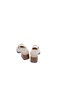 Beige Genuine Leather Mary Jane Style Block Heeled Comfortable Shoes Retro - 3