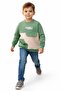 Boy's winter sweatshirt, cotton three-thread fleece, casual everyday style, ages 5-6-7-8 - 6