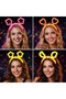 Glow in the Dark Crown Set 12 Pieces - Star Heart Moon Flower (Each Model 3 Pieces)