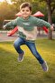 Boy's winter sweatshirt, cotton three-thread fleece, casual everyday style, ages 5-6-7-8 - 3