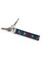 Colorful Patterned Bracelet Keychain
