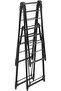 Strong Laundry Drying Rack - Durable, Foldable, Black - 3