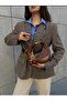 Women's Hand and Shoulder Bag Cherry Charm Gift Tan - 5