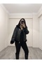 Siyah Biker Ceket