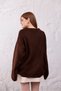 Comfortable Fit Oversized Knitwear Sweater - 8
