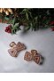 Metal Stone Lilac Color 2-Piece Latch Buckle